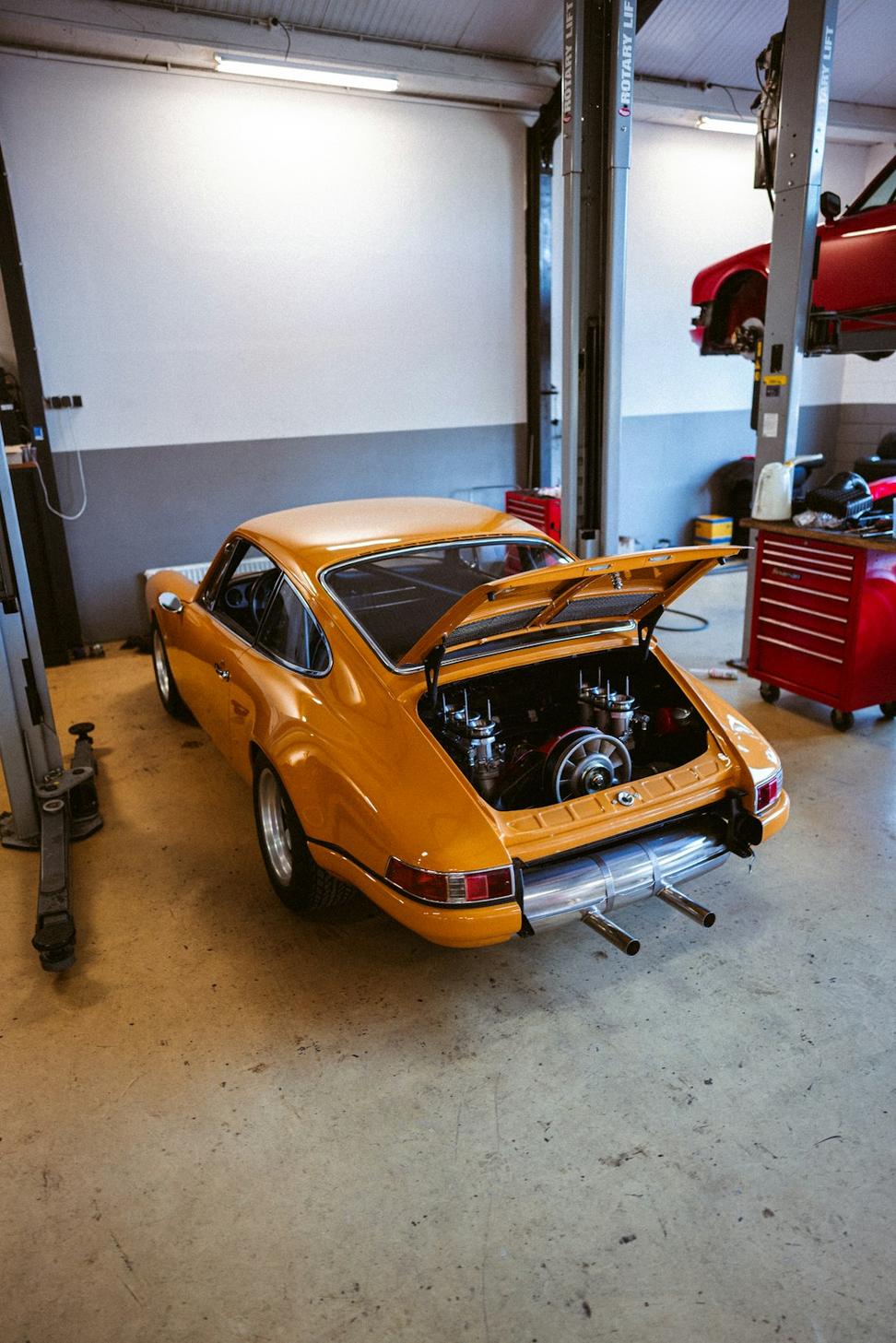 Porsche 911 Turbo Engine